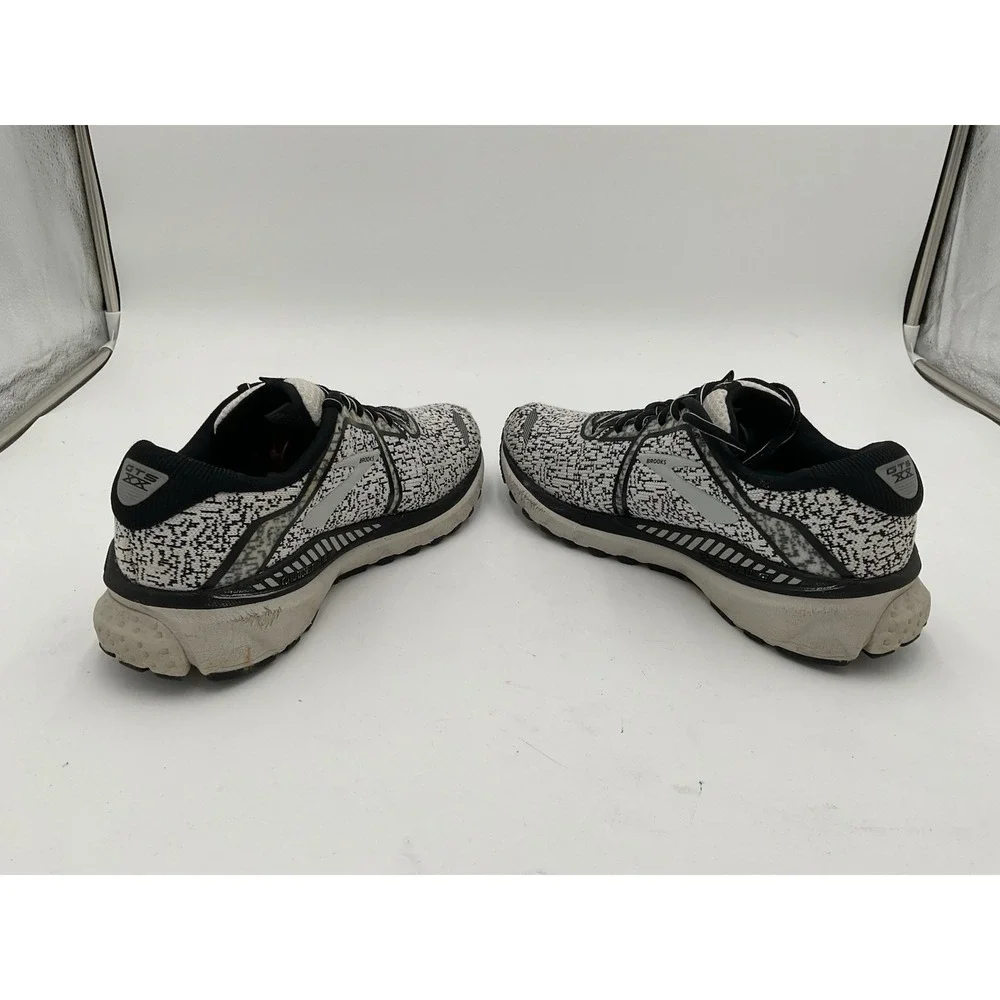 Brooks Adrenaline GTS 20 Shoes Womens Size 8 White Black Running Sneakers